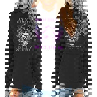 Bad Moms Club Leopard Skull Mom Funny Mom Mothers Day Women Hoodie - Thegiftio
