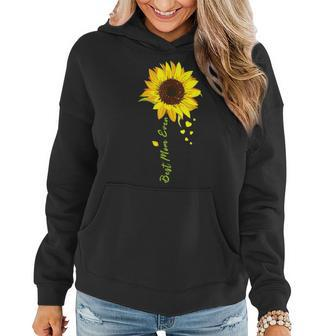 Best Mom Ever Sunflower Hearts Love Funny Mothers Day Women Women Hoodie | Mazezy
