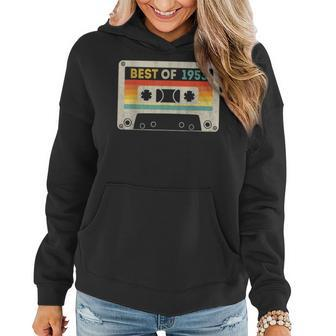 Best Of 1953 70Th Birthday Gifts Cassette Tape Vintage 1953 Women Hoodie - Seseable