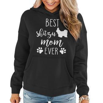 Best Shitzu Mom Ever Shirt Dog Mothers Day Gift Women Hoodie | Mazezy