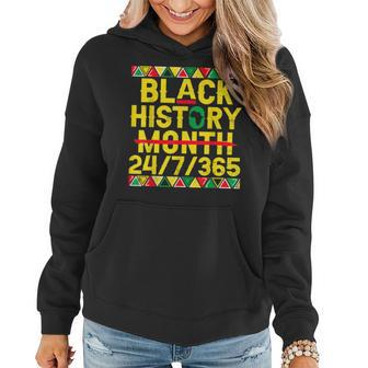 Black History Month 247365 Pride African American Women Hoodie - Seseable
