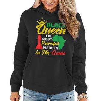 Black Queen Unapologetically Educated African Black History Women Hoodie - Seseable