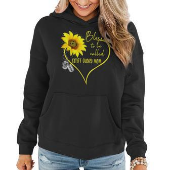 Blessed To Be Called Coast Guard Mom Gift For Coast Guard Women Hoodie - Seseable