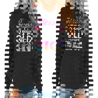 Blessed To Be Called Gigi Mothers Day Polish Grandma Women Hoodie - Thegiftio
