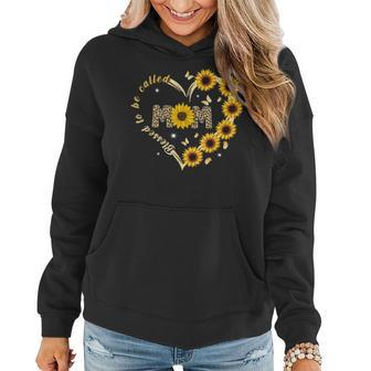 Blessed To Be Called Mom Mom Life Happy Mothers Day Women Hoodie - Thegiftio UK