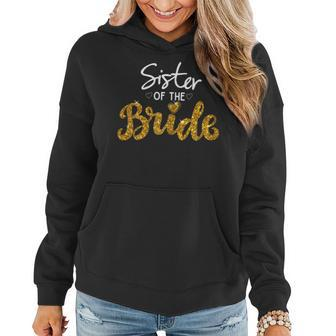 Bridal Party Sister Of The Bride Funny Wedding Matching Cute Women Hoodie | Mazezy