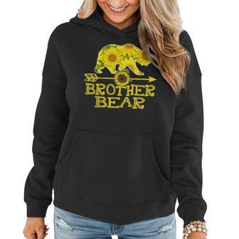 Brother Bear Sunflower Funny Mother Father Gifts V3 Women Hoodie - Seseable