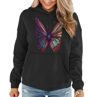 Butterfly Monarch Insect Pretty Women Hoodie - Seseable