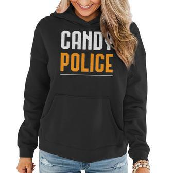Candy Police T Halloween Costume Mom & Dad Women Hoodie - Seseable