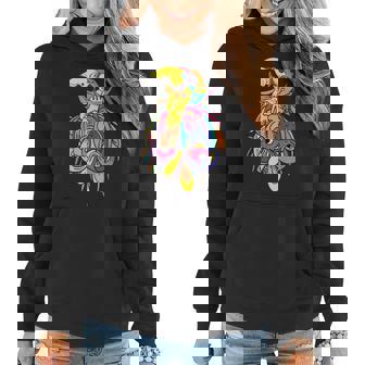 Cartoon Abstract Art - Abstract Graphic Art Design Women Hoodie Graphic Print Hooded Sweatshirt - Thegiftio
