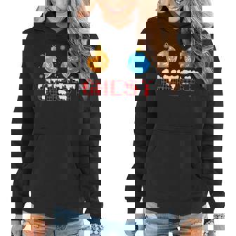 Chest Nuts Christmas Funny Matching Couple Chestnuts V19 Women Hoodie Graphic Print Hooded Sweatshirt - Thegiftio UK