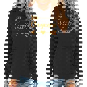 Cheyenne Personalized Name Funny Birthday Custom Gift Idea Women Hoodie Graphic Print Hooded Sweatshirt - Thegiftio