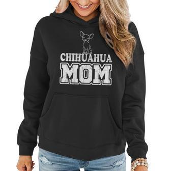 Chihuahua Mom Smallest Dog Chiwawa Dog Puppy Pals Women Hoodie - Seseable