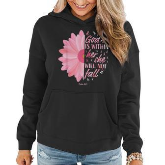 Christian Pink Breast Cancer Gifts Women Mom Wife Sister Her Women Hoodie