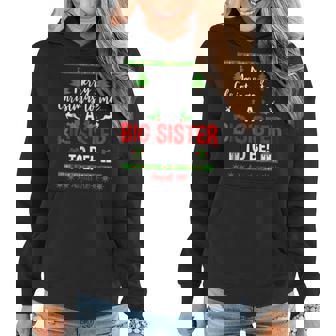 Christmas Big Sister T Holiday Pregnancy August 2019 Women Hoodie | Mazezy