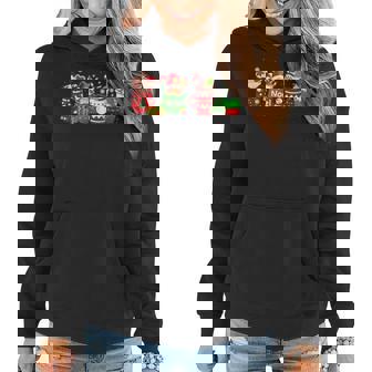 Christmas Coffee For Sweets Winter Cozy Coffee Lovers Women Hoodie Graphic Print Hooded Sweatshirt - Thegiftio