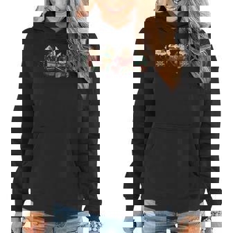 Christmas Coffee For Womens Sweets Winter Cozy Coffee Lovers V4 Women Hoodie Graphic Print Hooded Sweatshirt - Thegiftio