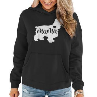 Cocker Spaniel Mothers Day Mama Dog Mom Paw Lover Gifts Women Hoodie | Mazezy