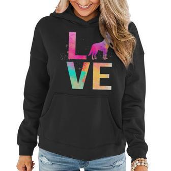 Colorful Wolves Mom Gifts Wolves Women Hoodie - Seseable