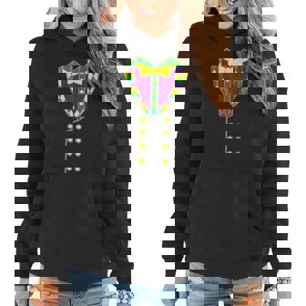 Cool Mardi Gras Tuxedo Suit New Orleans Festival Parade Women Hoodie - Seseable