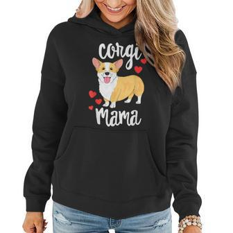 Corgi Women Girls Puppy Mom Dog Mama Lover Gift Women Hoodie | Mazezy