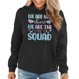 Customize Cna Nurse Woman Certified Nursing Assistant Squad Gift For Womens Women Hoodie | Mazezy