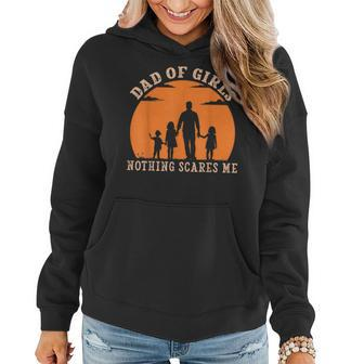 Dad Of Girls Nothing Scares Me I Have 3 Daughters Father Day Gift For Mens Women Hoodie | Mazezy