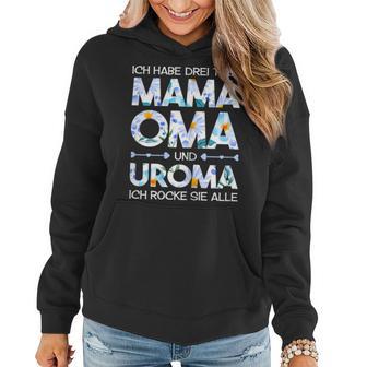 Damen Mama Oma Uroma Rocke Muttertagsgeschenk Mutter Spruch Frauen Hoodie - Seseable