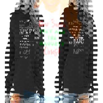 Dear Santa They Are The Naughty Ones Funny Christmas Family Women Hoodie - Thegiftio