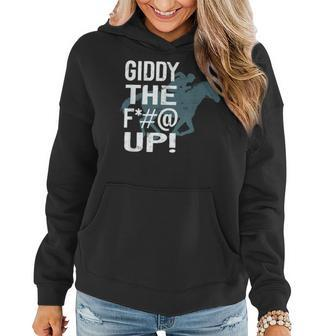 Derby Kentucky Horse Racing-Explicit Greatest 2 Min Funny Women Hoodie | Mazezy