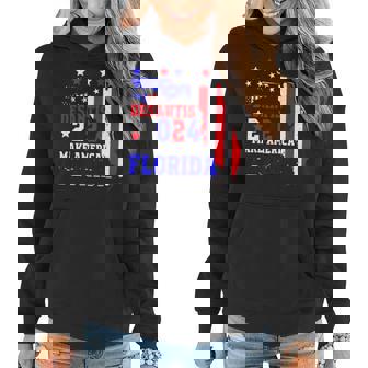 Desantis 2024 Make America Funny Trump Lover Men Women Women Hoodie - Seseable