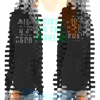 Dibs On The Redhead Shamrock St Patricks Day Women Hoodie - Seseable