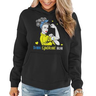 Down Syndrome Mom Strong Awareness Proud Mothers Day Gift Women Hoodie - Seseable