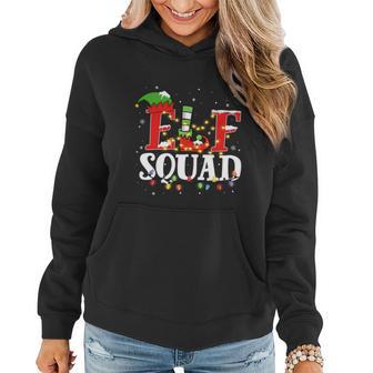 Elf Squad Christmas Matching Family Toddler Boy Girl Funny Women Hoodie - Monsterry DE