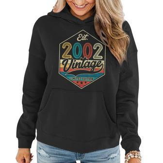 Est 2002 Limited Edition 21St Birthday Gifts 21 Year Old Women Hoodie - Thegiftio UK