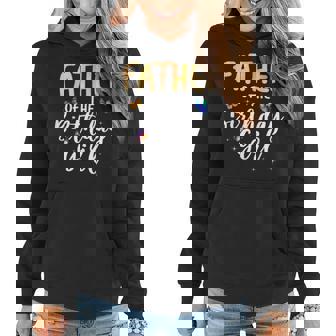 Father Of The Birthday Girl Butterfly Themed Family B Day  Women Hoodie