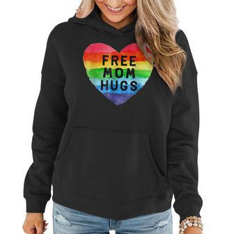 Free Mom Hugs Free Mom Hugs Inclusive Pride Lgbtqia Women Hoodie - Thegiftio UK