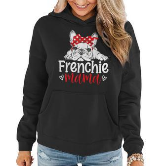 Frenchie Mama French Bulldog Mom Mothers Day Dog Lover Women Hoodie | Mazezy