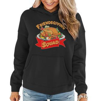 Friendsgiving Squad Funny Thanksgiving Women Hoodie - Monsterry