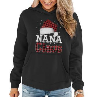 Fun Santa Hat Christmas Costume Family Matching Nana Claus Women Hoodie - Monsterry