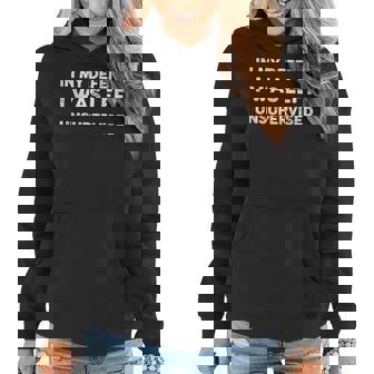 Funney In My Defense I Was Left Unsupervised For WomenMen Women Hoodie - Thegiftio UK
