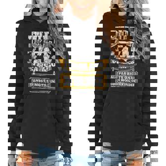 Funny 70Th Birthday B Day Gift Saying Age 70 Year Joke Women Hoodie - Seseable