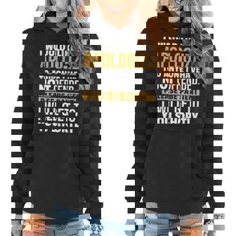 Funny Anti-Political Correctness Grumpy Old Man Gift Women Hoodie - Thegiftio UK