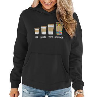 Funny Coffee Autism Mom For Autism Awareness Gift For Womens Women Hoodie | Mazezy