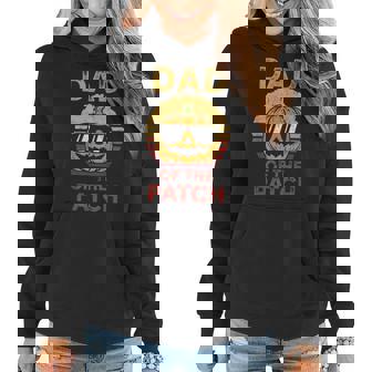 Funny Halloween Family Matching Pumpkin Dad Of The Patch Men V2 Women Hoodie Graphic Print Hooded Sweatshirt - Thegiftio UK