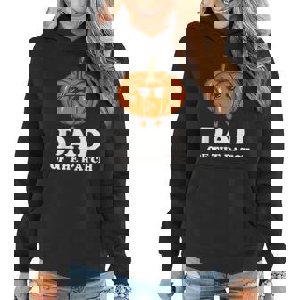 Funny Halloween Family Matching Pumpkin Dad Of The Patch Men V4 Women Hoodie Graphic Print Hooded Sweatshirt - Thegiftio UK