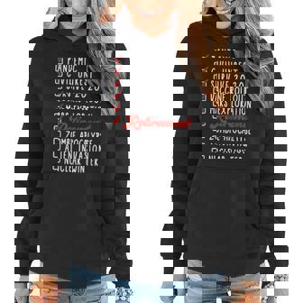 Funny I Retirement I Retired Grandpa Or Grandma I Checklist Women Hoodie | Mazezy