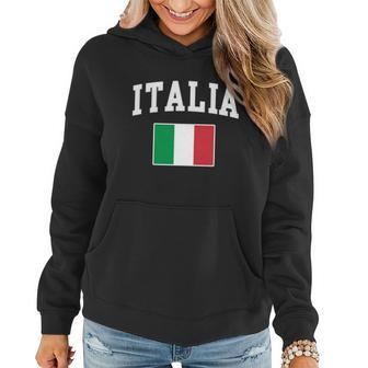 Funny Italia Flag Gift Italy Italian Funny Italiano Family Gift For Men Women Ki V2 Women Hoodie - Monsterry CA