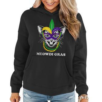 Funny Mardi Gras Fat Tuesday New Orleans Carnival Women Hoodie - Seseable