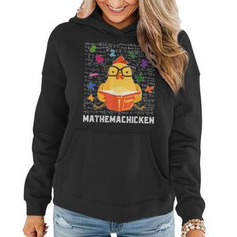 Funny Mathemachicken Math Lovers Women Hoodie | Mazezy